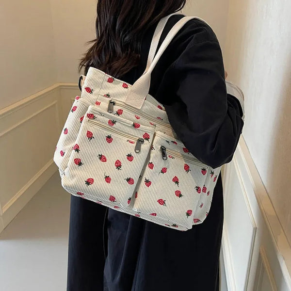 Kanna | Corduroy & Strawberry